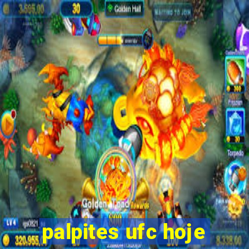 palpites ufc hoje